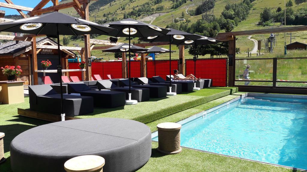 Hotel Cote Brune Les Deux Alpes Exterior photo